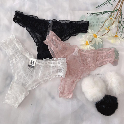 Quần lót nữ lọt khe ren kèm cục bông 053 – Sexy, quyến rũ, tôn dáng