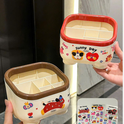 Hộp Đựng Bút FUNG Để Bàn – Hộp Văn Phòng Phẩm Hoạt Hình, Tiết Kiệm Không Gian, Sáng Tạo -  HÀNG CHÍNH HÃNG  MINIIN