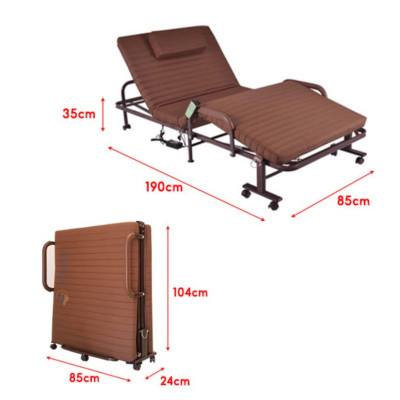 Giường ngủ hỗ trợ trào ngược dạ dày, nâng đầu bằng động cơ điện, tiện lợi, dễ sử dụng, chính hãng Nikita