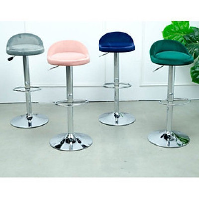 Ghế bar, quầy bar Juno Sofa mặt nệm nỉ nhung cao cấp