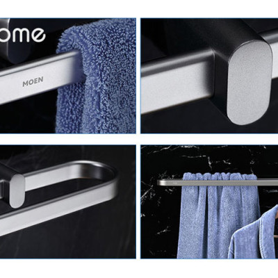 Thanh vắt khăn đôi phòng tắm 50cm dòng Alisa Moen - ACC2402