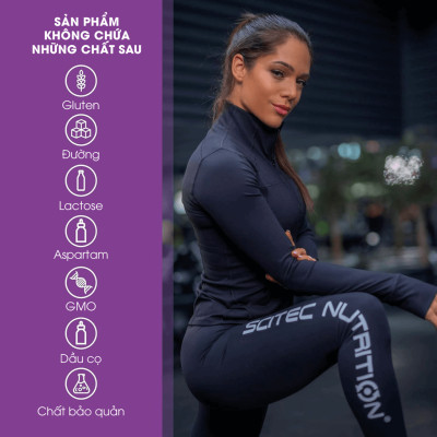 Sữa Tăng Hiệu Suất Scitec Bcaa Xpress 100 Lần Dùng