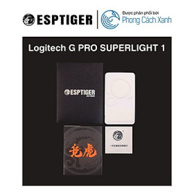 Feet chuột PTFE ESPTiger ICE V2 dành cho chuột Logitech G Pro X Superlight 1 (1 bộ) - Hàng Chính Hãng