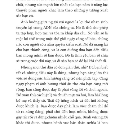 Tạo Ảnh Hưởng Bằng Đắc Nhân Tâm