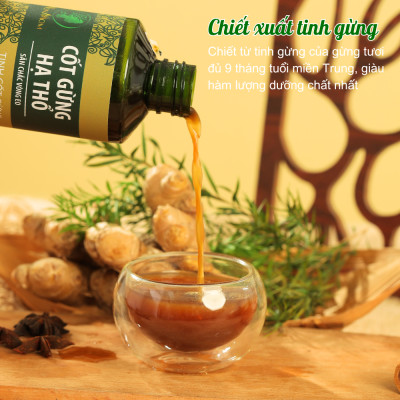 Cốt Gừng Hạ Thổ Massage Săn Chắc Vòng Eo, Lưu Thông Khí Huyết Wonmom 200ml