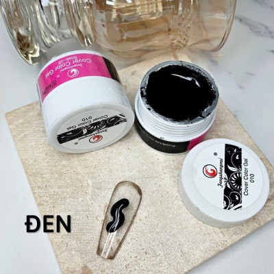 Gel Vẽ Đen Trắng FENGSHANGMEI Cao Cấp Siêu Đặc Mướt 10ml, Tạo Nét Sắc Nét, Dễ Dàng Kẻ Viền Và Vẽ Hoạt Hình, Làm Nail Chuyên Nghiệp Sơn Gel Nữ