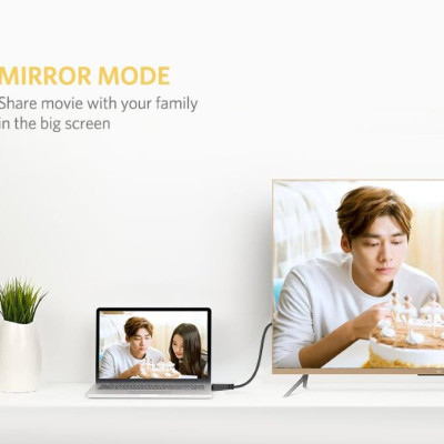 Ugreen UG50820ED015TK 3M màu đen Cáp tín hiệu HDMI dẹt - HÀNG CHÍNH HÃNG