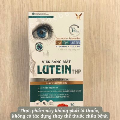 [TPBVSK] LUTEIN THP – Viên Sáng Mắt (Hộp 30 viên nang mềm)