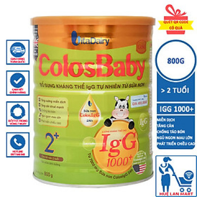 Sữa Bột Vitadairy ColosBaby Gold 2+ (800g)