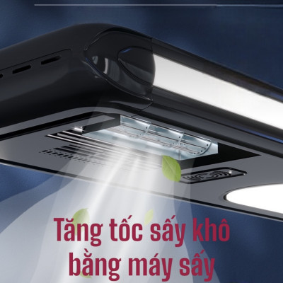 Giàn phơi thông minh sấy khô và khử trùng