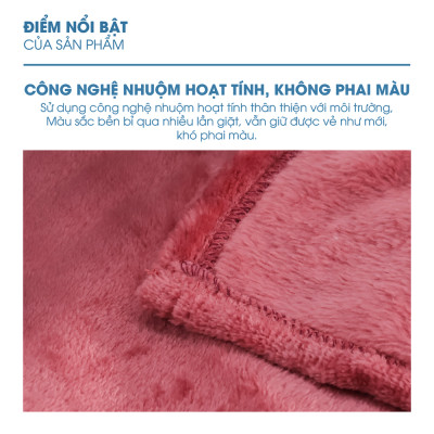 Mền tuyết NIN - màu Ruby Wine 1m3x2m, 1m6x2m 100% Microfiber, chăn hè cao cấp, chăn lông tuyết nhung kiểu dáng Hàn Quốc