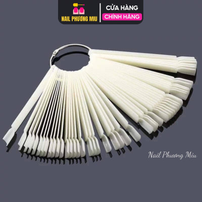 Móng Que Giả Đầu Vuông Túi 50 Móng, Nhựa Cao Cấp Trong Đục, Tập Sơn Và Vẽ Nail, Làm Nail Chuyên Nghiệp Tại Nhà, Đa Dạng