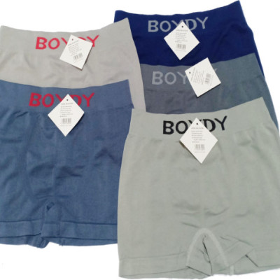 Set 10 quần lót đùi nam in chữ Boydy màu ngẫu nhiên