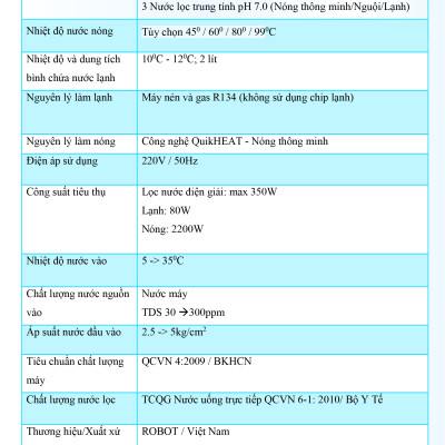 Máy Lọc Nước Điện Giải Ion Kiềm ROBOT IonQueen 1314 Chế Độ Nóng Nguội Lạnh - Hàng Chính Hãng