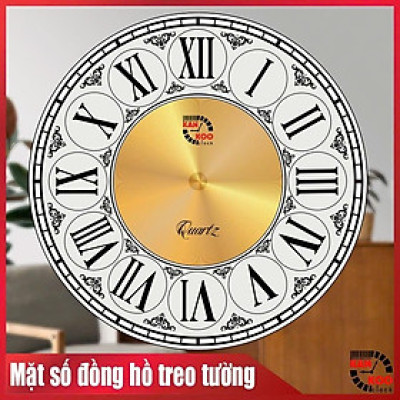 Mặt Số Đồng Hồ Để Bàn Cỡ Nhỏ (6cm) - Chất Liệu Giấy In Ảnh Cao Cấp, Đa Dạng Mẫu Mã