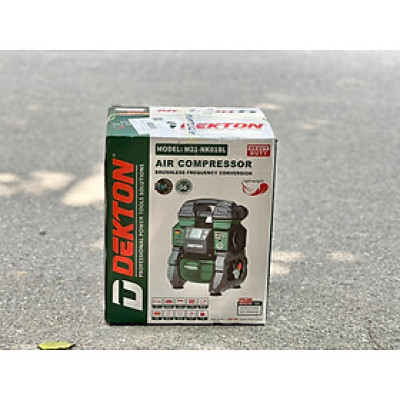 Máy nén khi dùng pin 21V ( BÌNH HỢP KIM NHÔM CAO CẤP ) Dekton M21-NK01BL  -HÀNG CHÍNH HÃNG