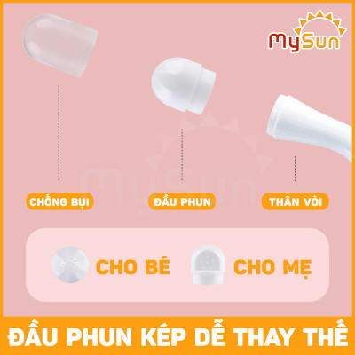 Bình dụng cụ thụt rửa phụ khoa vệ sinh xịt nữ MySun