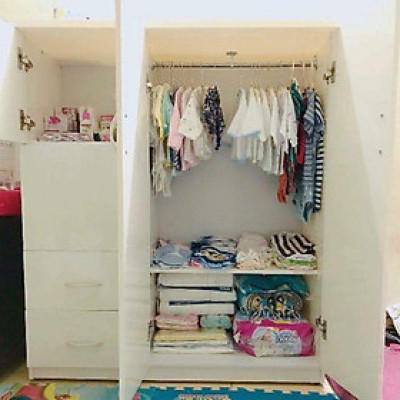  Tủ nhựa đài loan cho bé TB11 KT 125*105 .