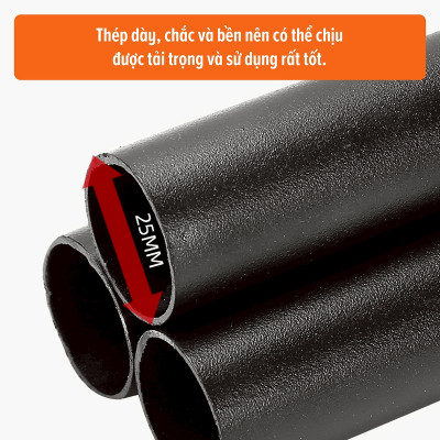 BG Sàn nhún  TRAMPOLINE 50INCH PINK, Đệm bật nhún cao cấp có tay cầm dành cho mọi lứa tuổi  (hàng nhập khẩu)