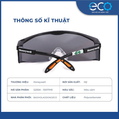 Combo Mặt nạ chống bụi Koken 1010A (Nhật Bản) và Kính bảo hộ chống bụi, chống tia UV Sperian S200A Mỹ