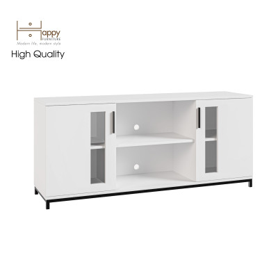 [Happy Home Furniture] LOUIS , Tủ lưu trữ 2 cửa mở - chân sắt , 150cm x 40cm x 66cm ( DxRxC), TCM_032