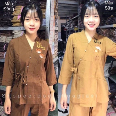 ĐỒ LAM ĐI CHÙA -Thư Pháp