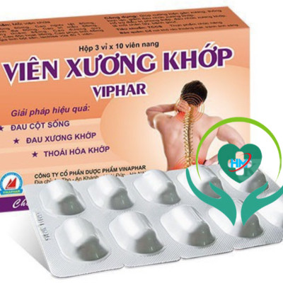 ￼VIÊN XƯƠNG KHỚP Vinaphar- Hộp 30 Viên - Giảm Các Triệu Chứng Đau Nhức Xương Khớp, Tê Mỏi Chân Tay