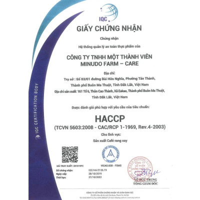 Túi 500g_Cà phê AEROCO hạt rang A5 (100% Arabica) nguyên chất 100% rang mộc hậu vị ngọt thơm quyến rũ, phù hợp pha máy và pha phin