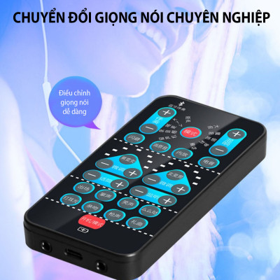 Hàng Chính Hãng - Máy Đổi Giọng Nói Mini M10-JA 8 Chế Độ Âm Thanh - Nhỏ Gọn, Dễ Sử Dụng, Tương Thích Nhiều Thiết Bị Điện Thoại Máy Tính Bảng PC Máy Chơi Game PS XBox, 3.5mm, Pin 500mAh  - ROGTZ