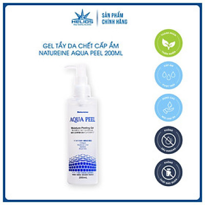 Natureine AQUA PEEL Moisture Peeling Gel - Chai 200ml - Gel tẩy tế bào da chết, cấp ẩm Nhật Bản - Chính Hãng 