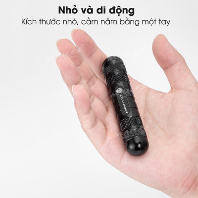 Vá Lụi Mini Xe đạp cho lốp xe không săm bỏ túi CB-9904 chất liệu nhôm nguyên khối, chắc chắn, chiều dài chỉ 9.6cm (tặng kèm thêm 5 sợi vá)  - Mai Lee