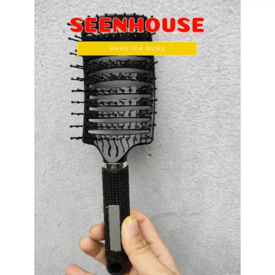 Lược gỡ rối,tạo phồng tóc,sấy tạo kiểu tóc bán nguyệt loại to seen house