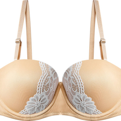 Áo Ngực Cúp Ngang Phối Viền Ren  Miley Lingerie BRM09202