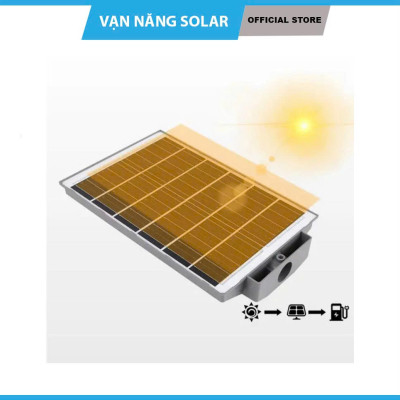 Đèn đường năng lượng mặt trời 3 mặt 600W