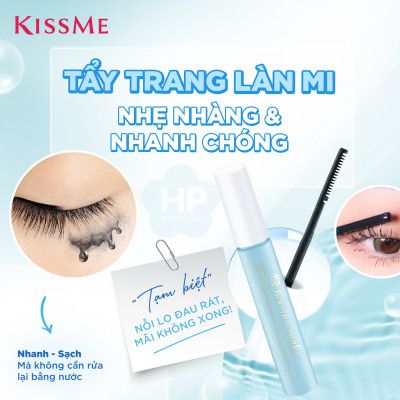 Mascara Mini Tẩy Trang Dành Cho Mi Kissme Heroine Make Speedy Mascara Remover 1.8 G