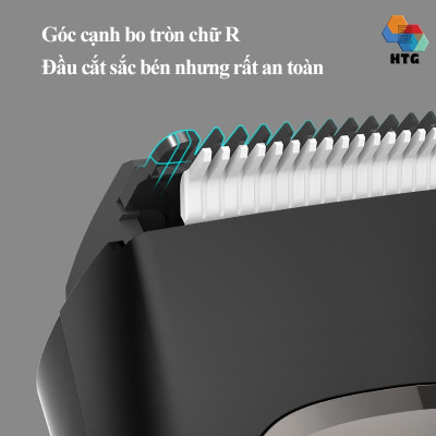 Tông đơ cắt tóc Enchen Sharp3S không dây, hỗ trợ vừa sạc - vừa cắt, lưỡi dao sắc bén tự mài, độ ồn thấp, 7300r/m, hàng chính hãng