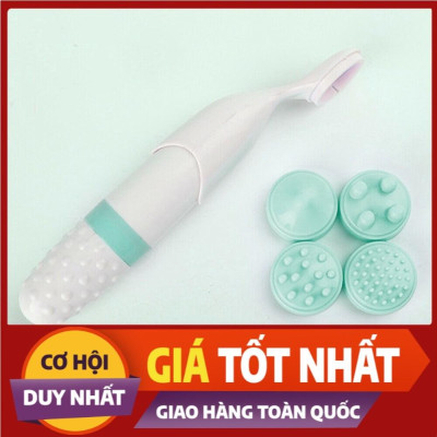 (Hàng Hot) Máy Massage Mặt Thẩm Mỹ Chuyên Dụng Cho Da Mặt Mắt Môi Làm Săn Chắc Cơ Chống Lão Hóa, Thâm Quầng