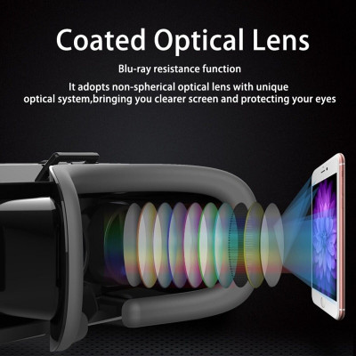 Kính Thực Tế Ảo VR Shinecon SC-G13 Cho Điện Thoại  4.7-7.2 Inch - Hàng Chính Hãng