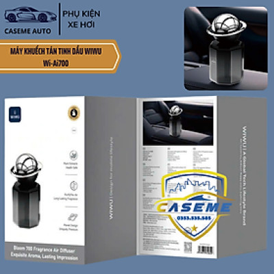 Máy Khuếch Tán Tinh Dầu Wi WU Wi-Ai700 – Thiết Kế UFO Hiện Đại, Dung Tích 150ml, Hương Thơm Cao Cấp Tự Nhiên