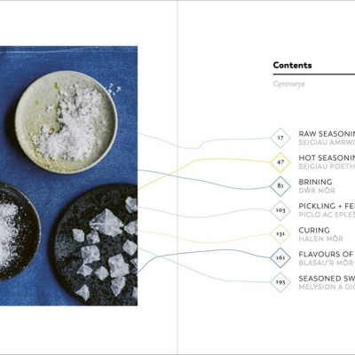 Sách - Sea Salt : A Perfectly Seasoned Cookbook by Lea-Wilson Family (UK edition, Hardcover)