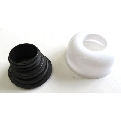 Bộ xả lật Inox ống lò xo linh hoạt Eurolife EL-BXL 01 (Trắng)