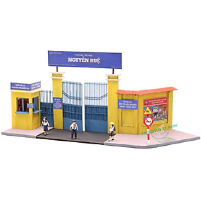 MÔ HÌNH TỰ LẮP RÁP DIY SÀI GÒN THU NHỎ - HỒI ỨC MÁI TRƯỜNG XƯA - GP02