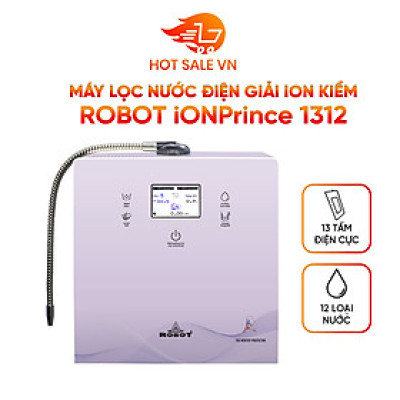 Máy Lọc Nước Điện Giải Ion Kiềm ROBOT IonPrince 1312 - Hàng Chính Hãng