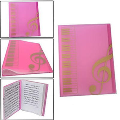 Bìa Lá Âm Nhạc A4 | Đựng Sheet Nhạc 40 Lá – Bìa Đựng Bài Tập Guitar