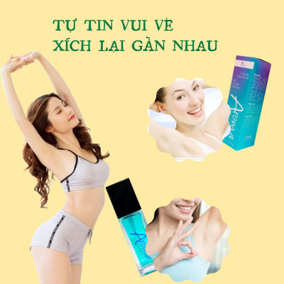 COMBO 3 Lọ Xịt Khử Mùi Toàn Thân AROMA 50ml, Giúp Ngăn Tiết Mồ Hôi, Khử Mùi Hôi Nách, Không Ố Vàng