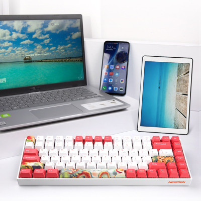 Bàn phím cơ không dây Newmen GM840  (Rồng & Hổ ) - Hàng Chính Hãng 