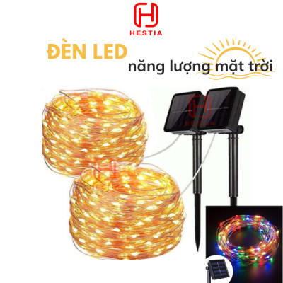 Đèn led dây năng lượng mặt trời T-Light 10 mét, 20 mét cho không gian Nhà, Quán Cafe, Ban Công, Sân Thượng Siêu Chill...