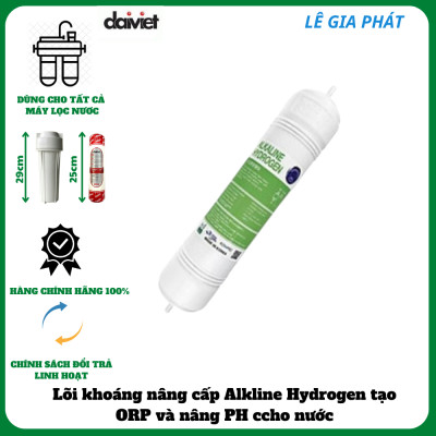 Lõi Khoáng Nâng Cấp HYDROGEN ALKALINE Đại Việt, Hổ Trợ Giảm Sự Oxi Hóa, Xuất Xứ Hàn Quốc Hàng Chính Hãng