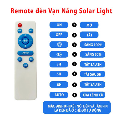 Đèn Ánh Sao Vạn Năng Solar 200W, 300W, 400W