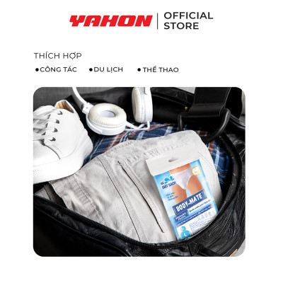 Combo Bao Quần Lót Miễn Giặt Tiện Lợi BODY-MATE Nam, 5 Cái/Bao